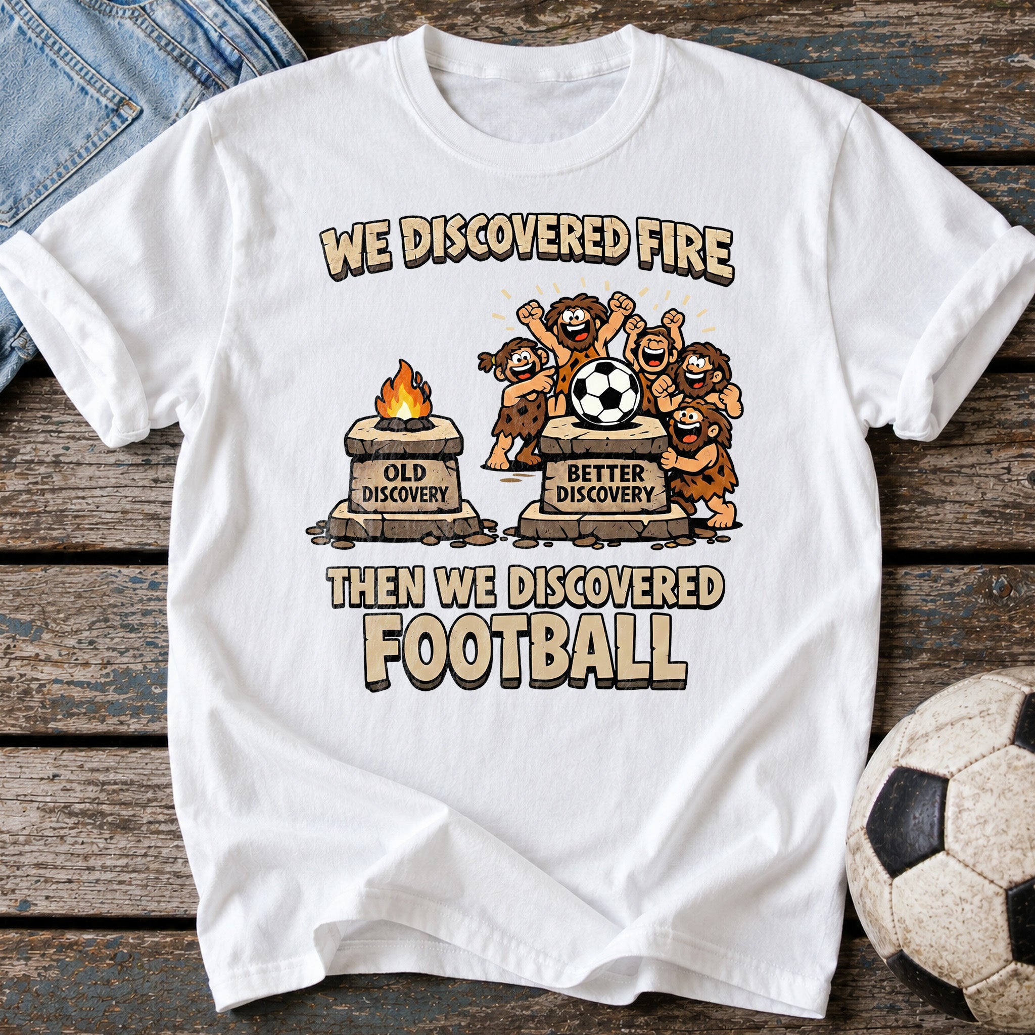 Discovered Football T-Shirt