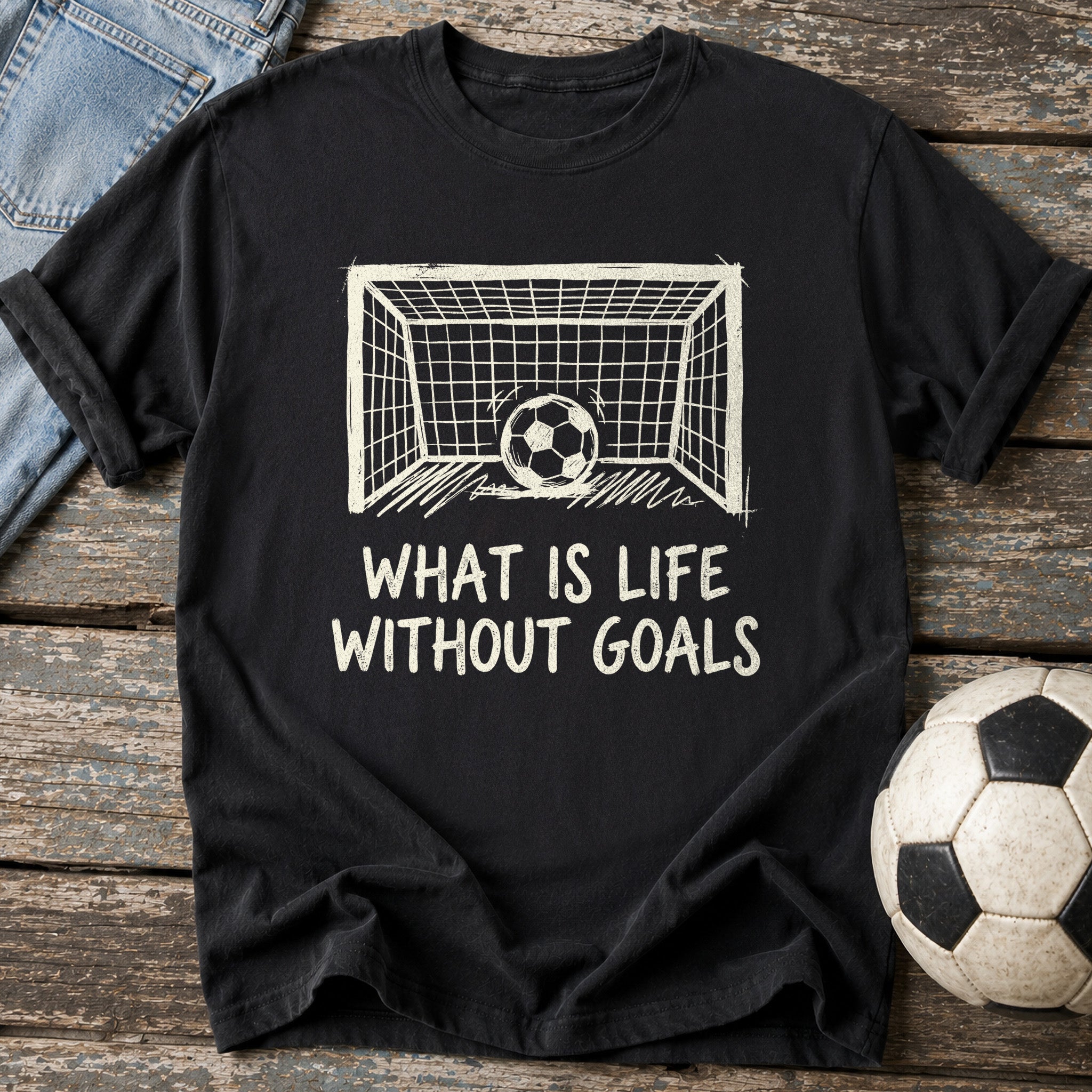 Life Without Goals Grunge T-Shirt