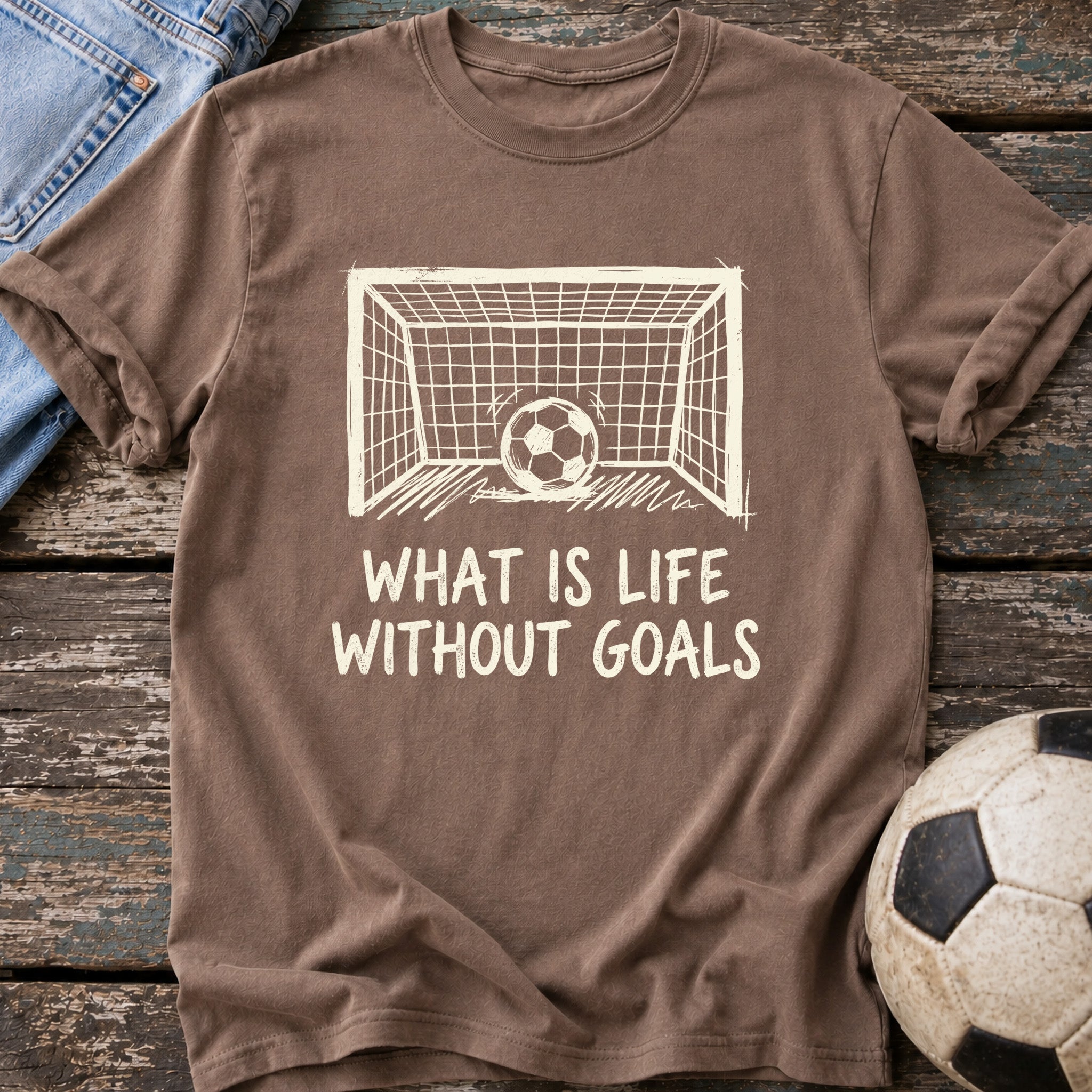 Life Without Goals Grunge T-Shirt