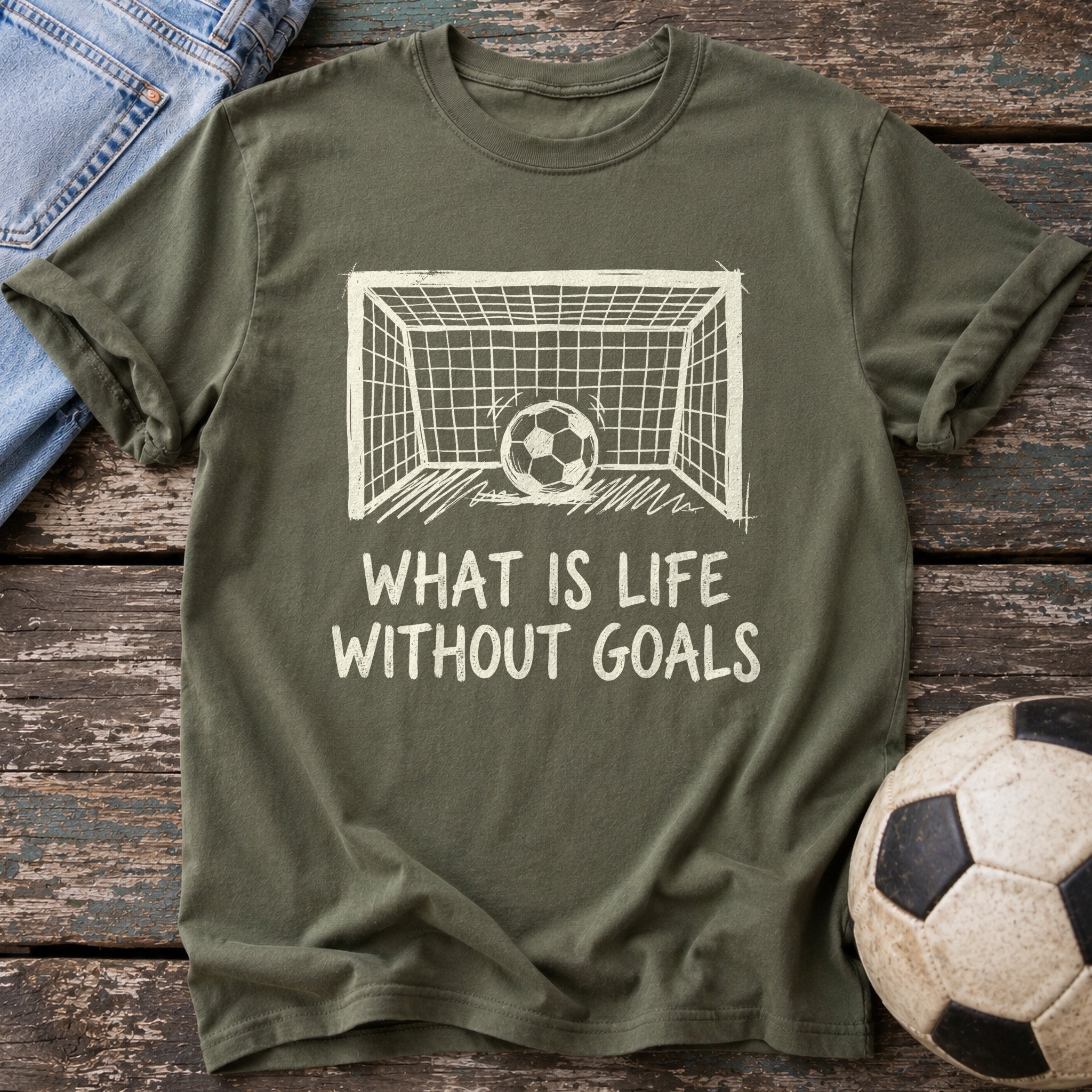 Life Without Goals Grunge T-Shirt