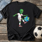 Alien Juggling Earth T-Shirt