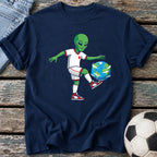 Alien Juggling Earth T-Shirt