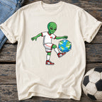 Alien Juggling Earth T-Shirt