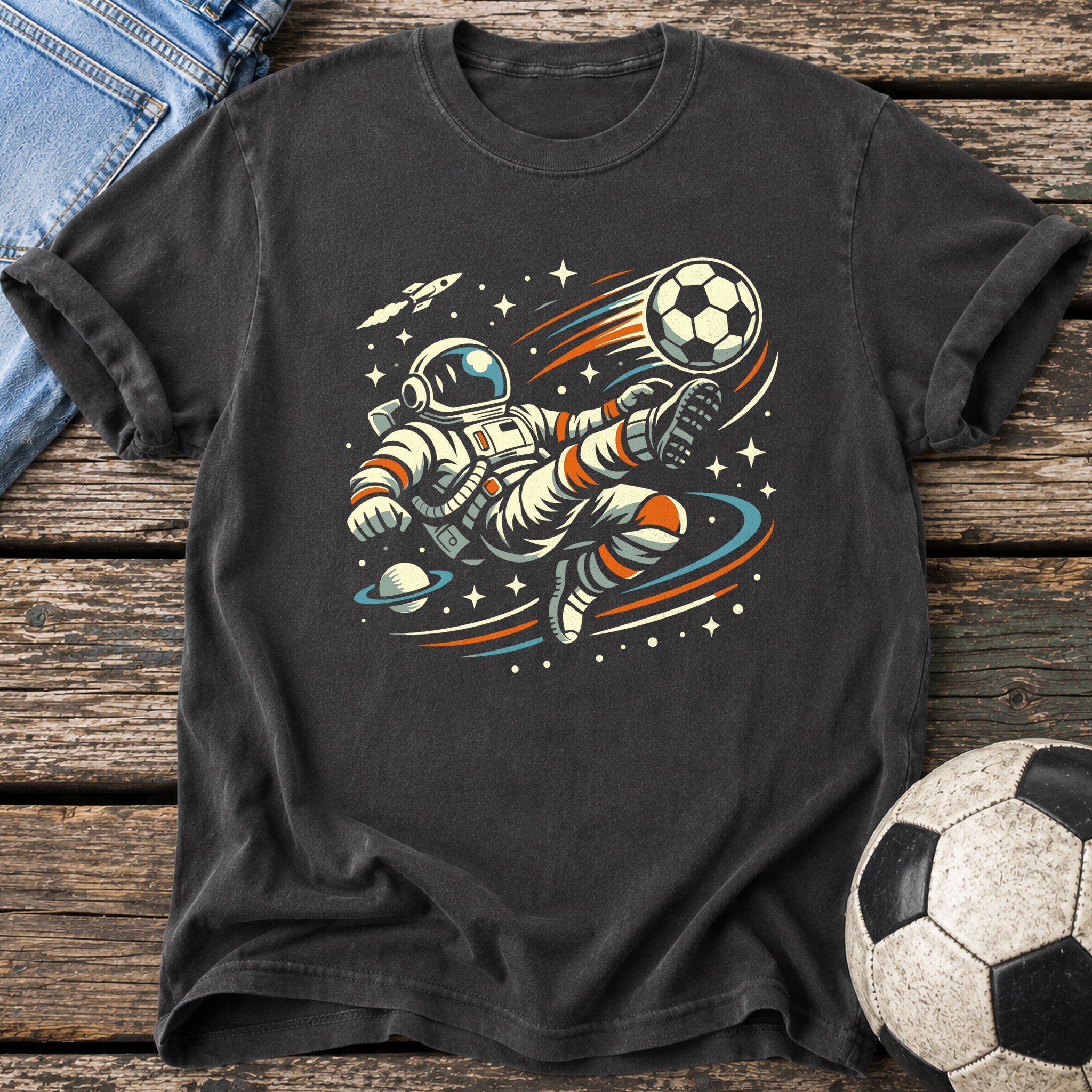 Astronaut Volley Kick T-Shirt