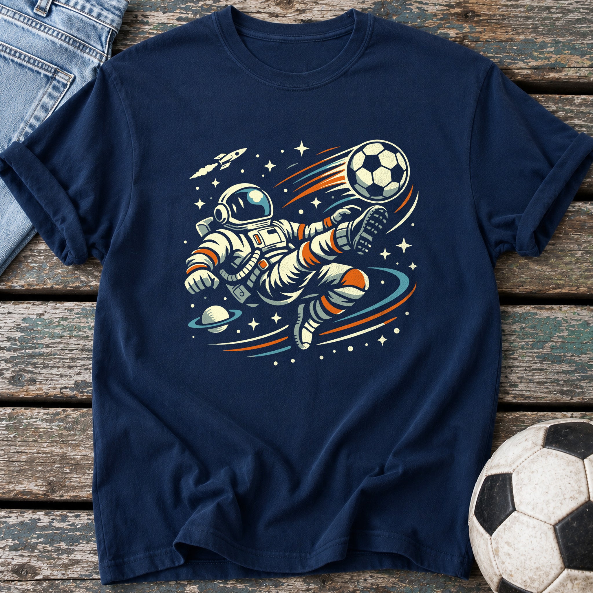 Astronaut Volley Kick T-Shirt
