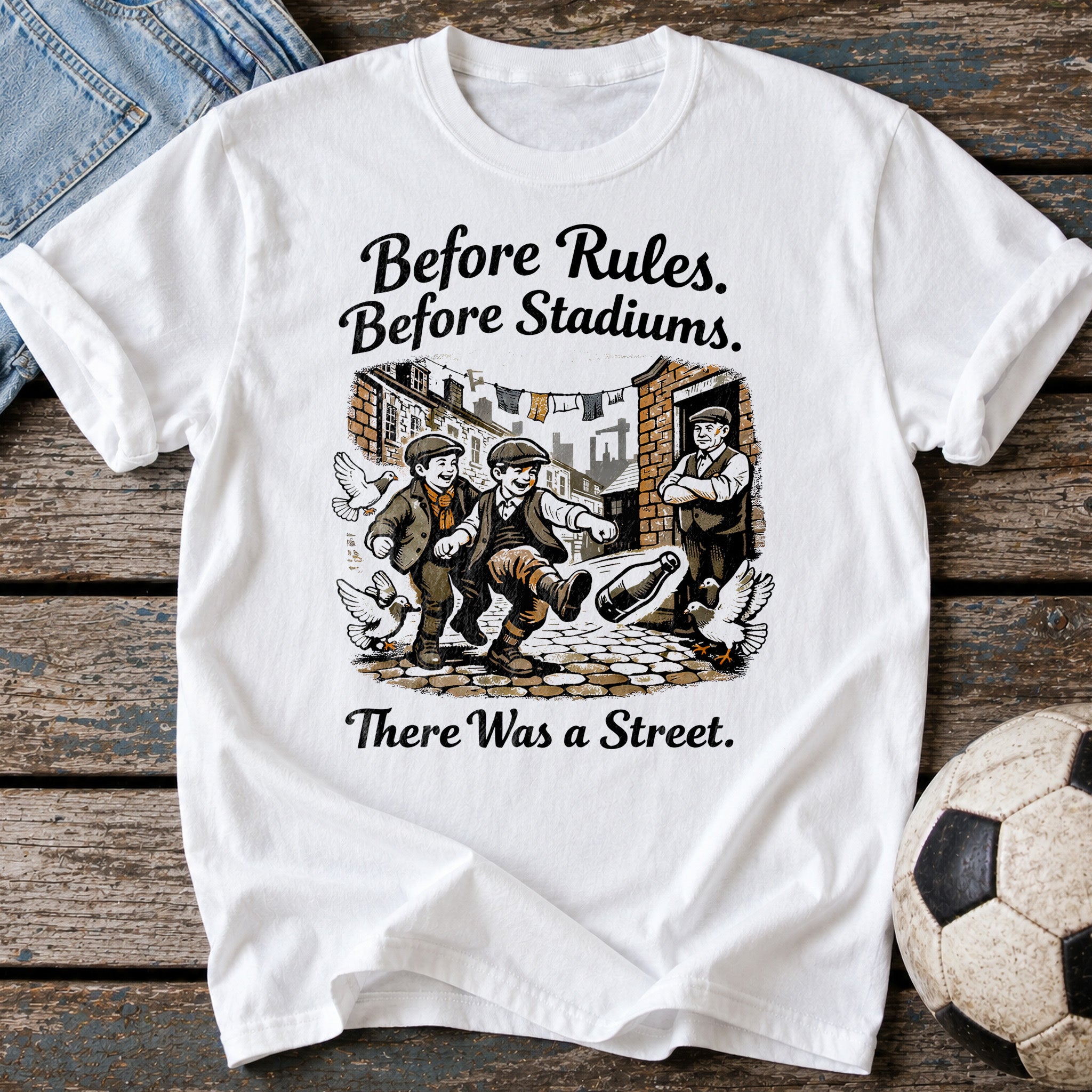 Before Stadiums Street T-Shirt