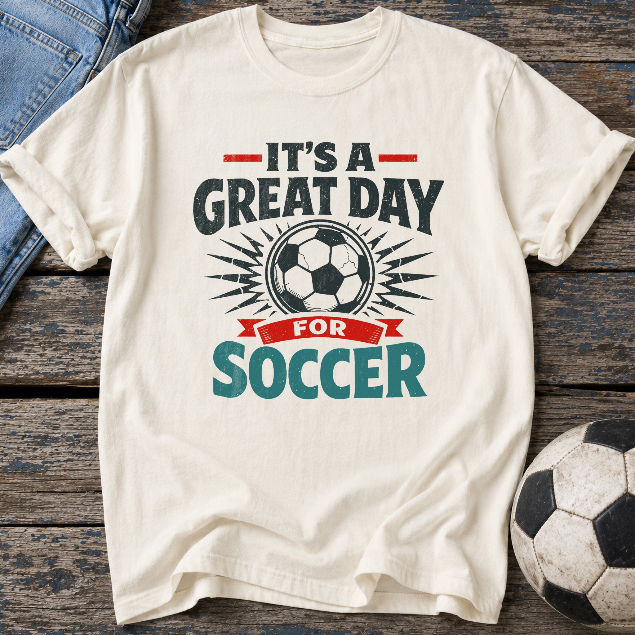 Great Day for Soccer T-Shirt