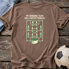 Drinking Team Lineup T-Shirt