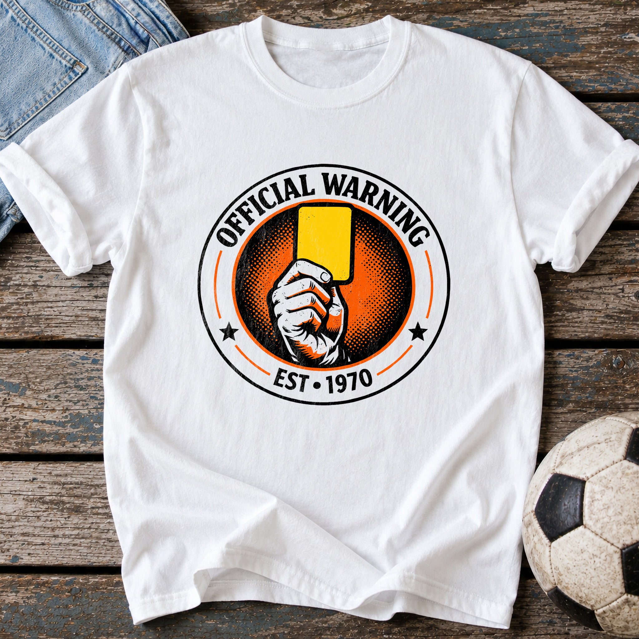 Official Warning Est 1970 T-Shirt