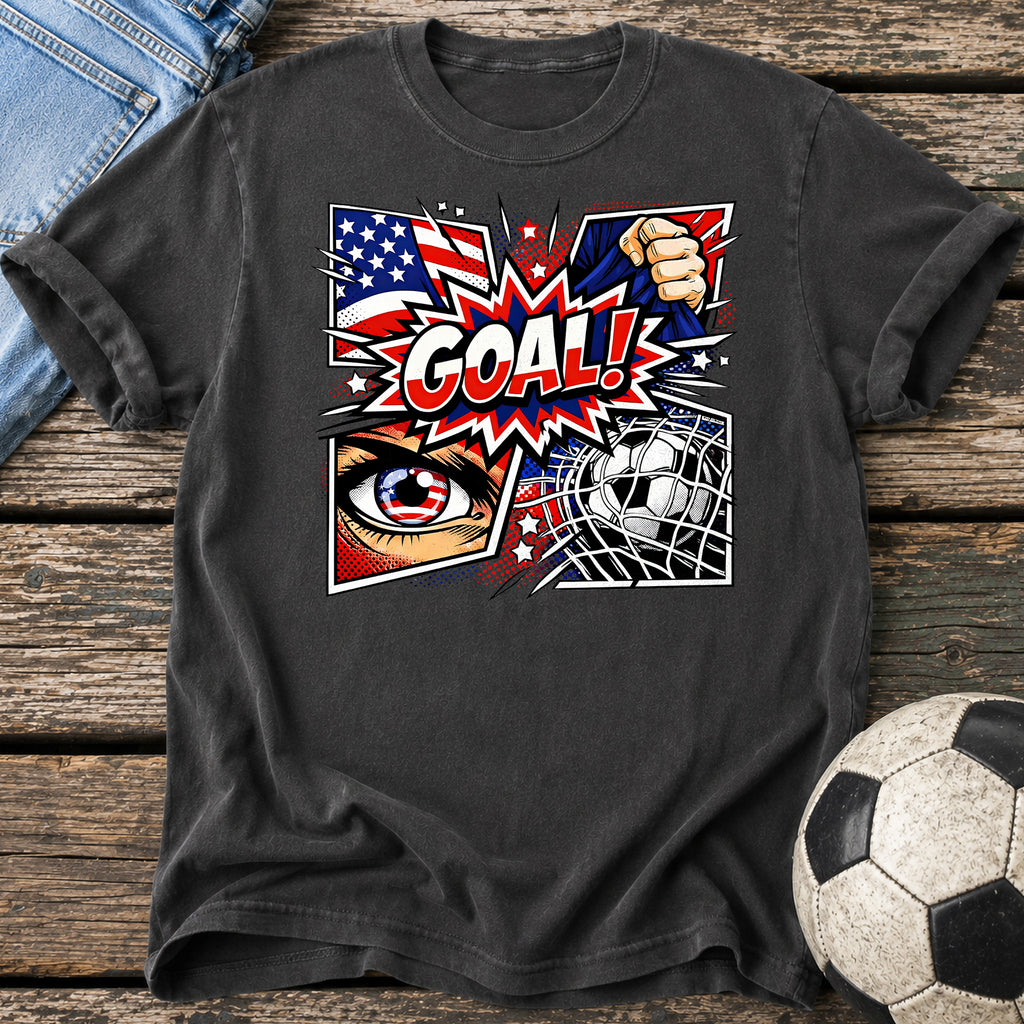 USA Goal Pop Art T-Shirt
