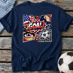 USA Goal Pop Art T-Shirt