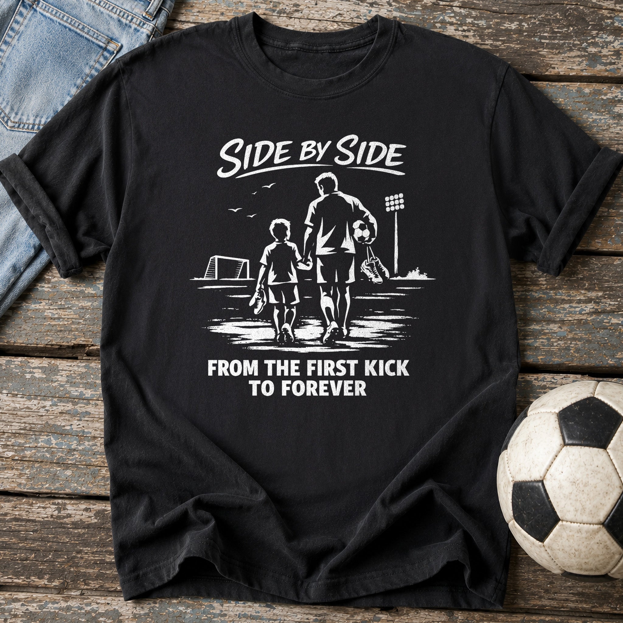Side by Side Mono T-Shirt