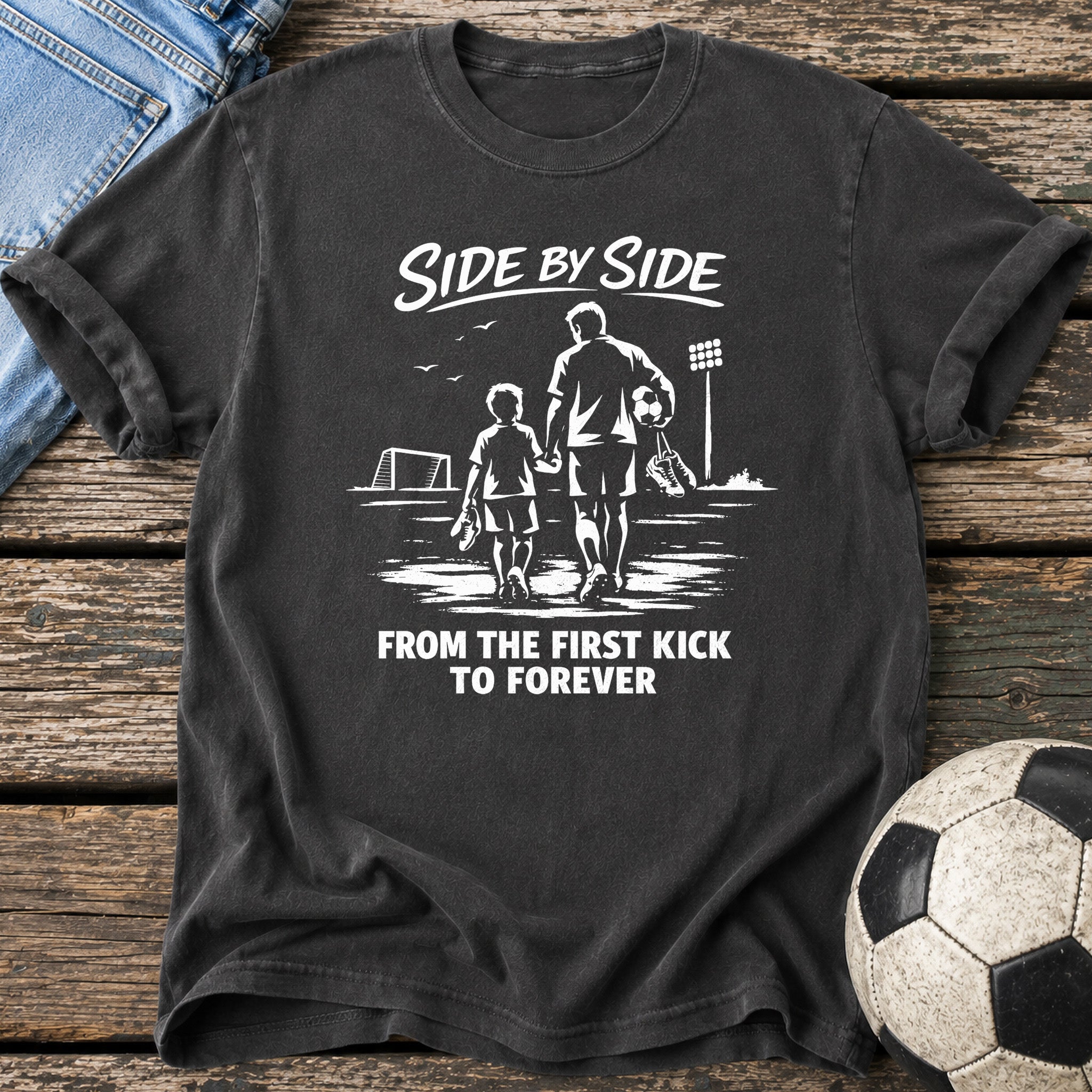 Side by Side Mono T-Shirt