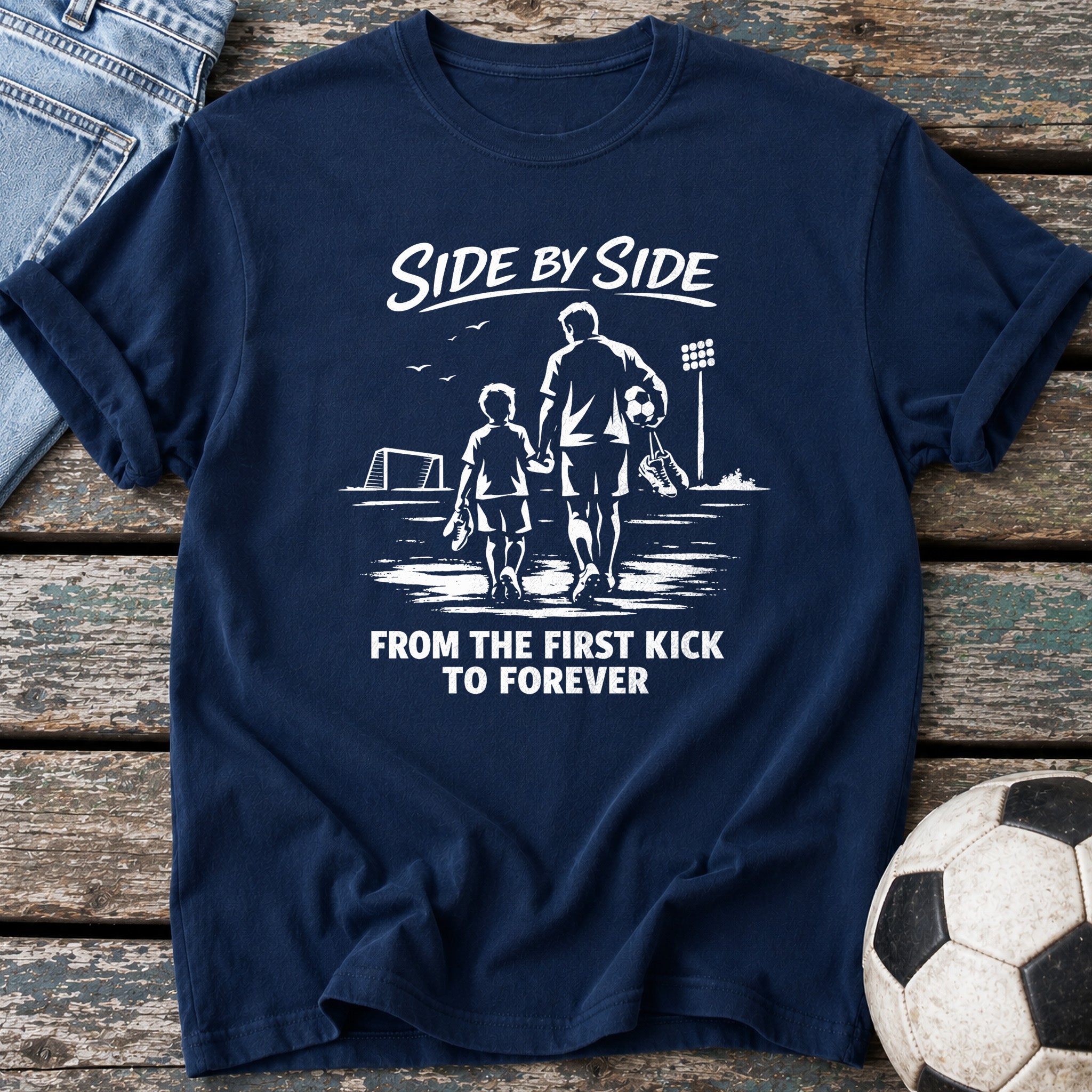 Side by Side Mono T-Shirt