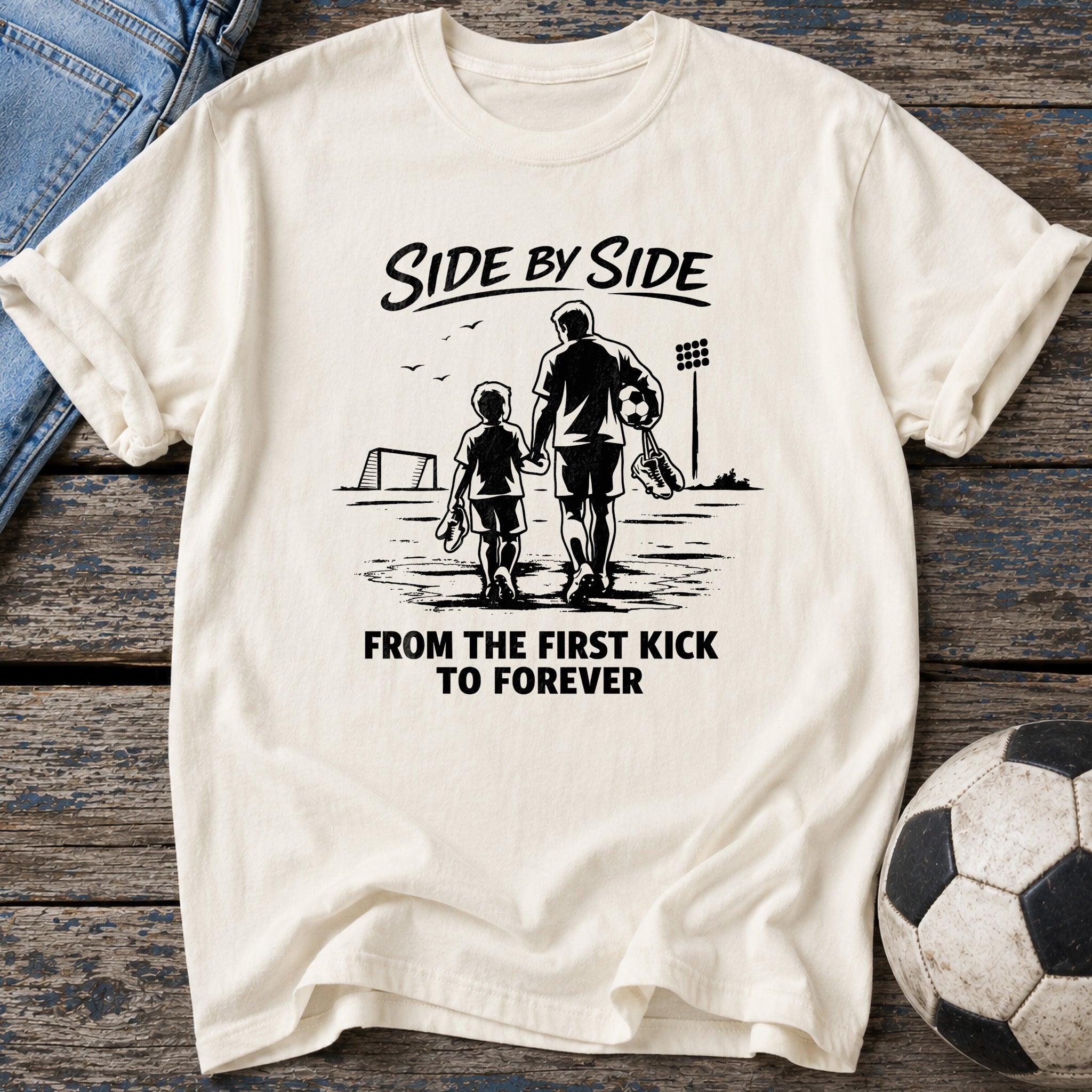 Side by Side Mono T-Shirt
