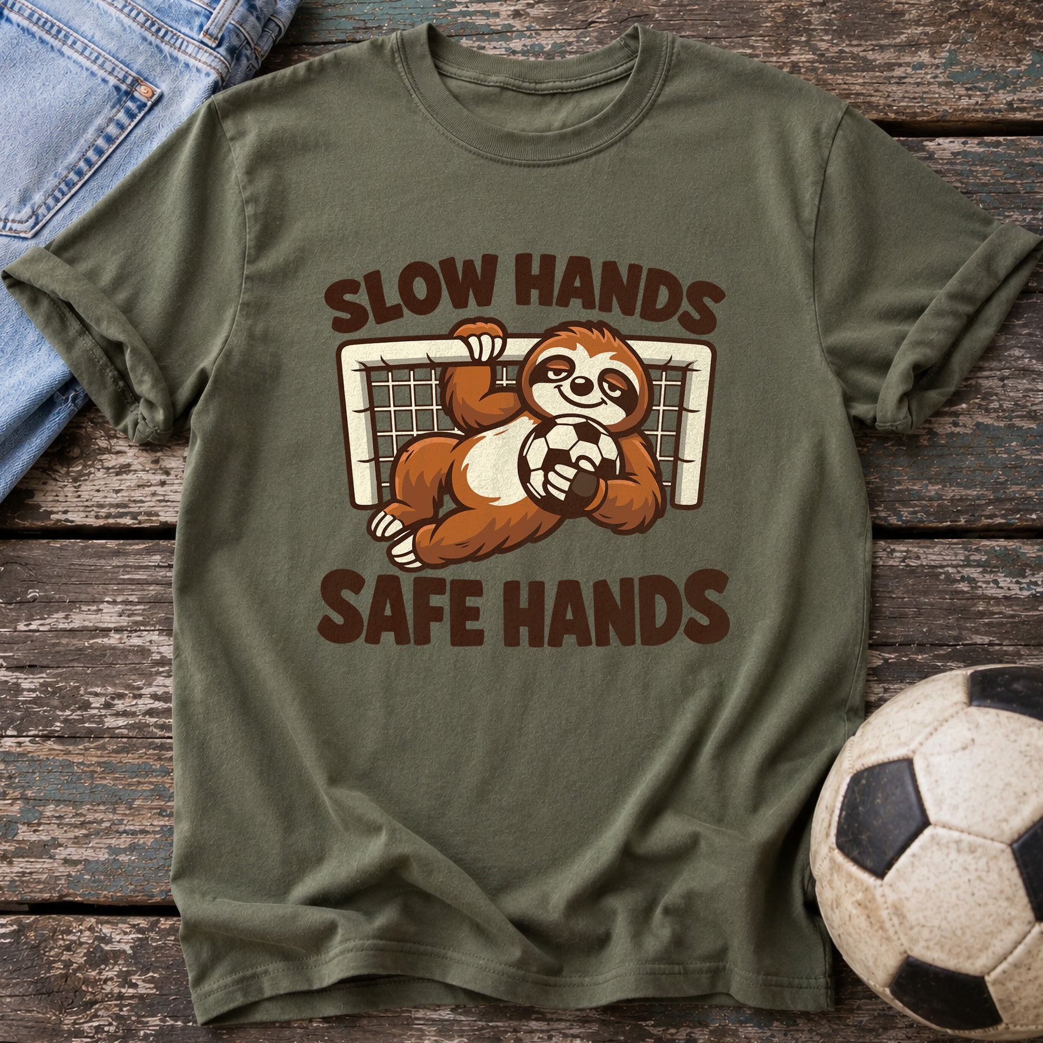 Slow Hands Safe Hands T-Shirt