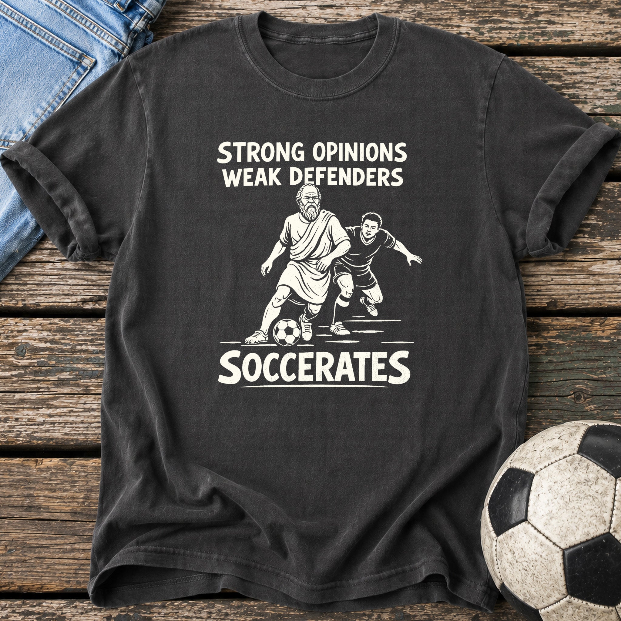 Weak Defenders Soccerates T-Shirt