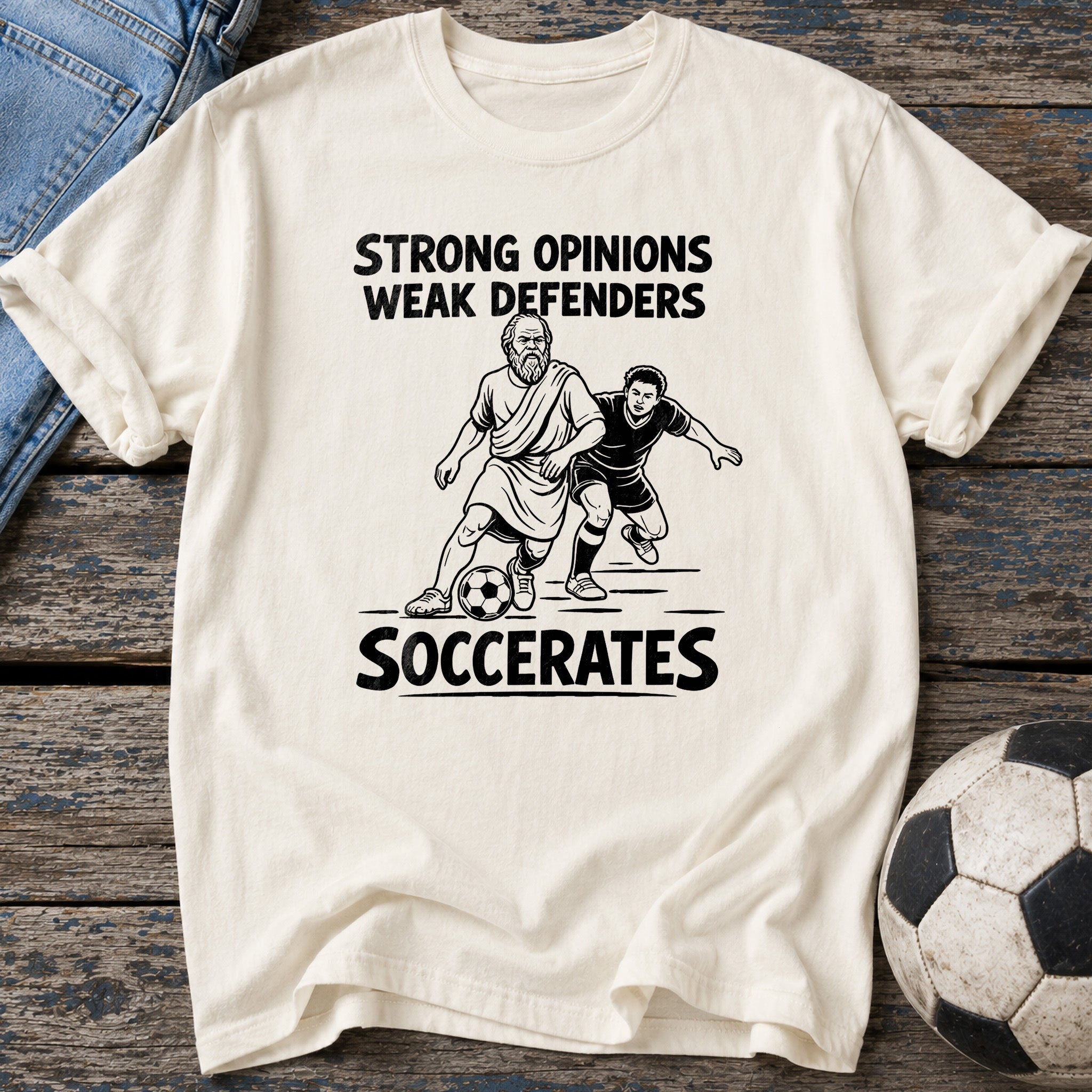 Weak Defenders Soccerates T-Shirt