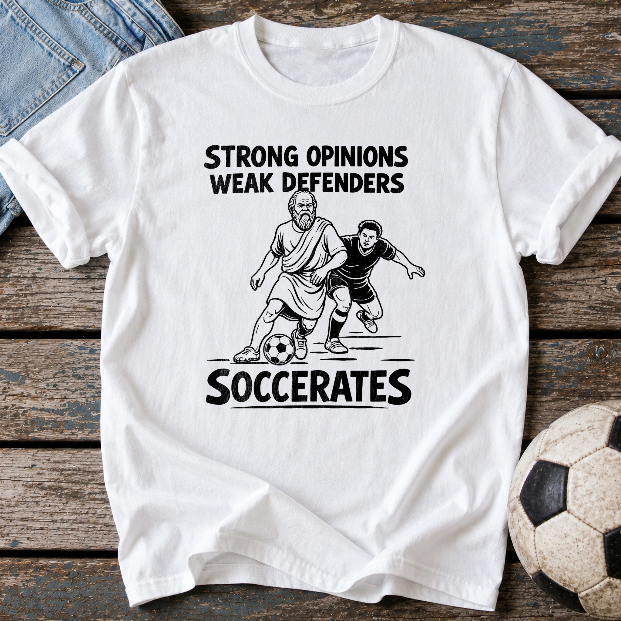 Weak Defenders Soccerates T-Shirt