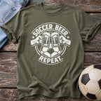Soccer Beer Repeat T-Shirt