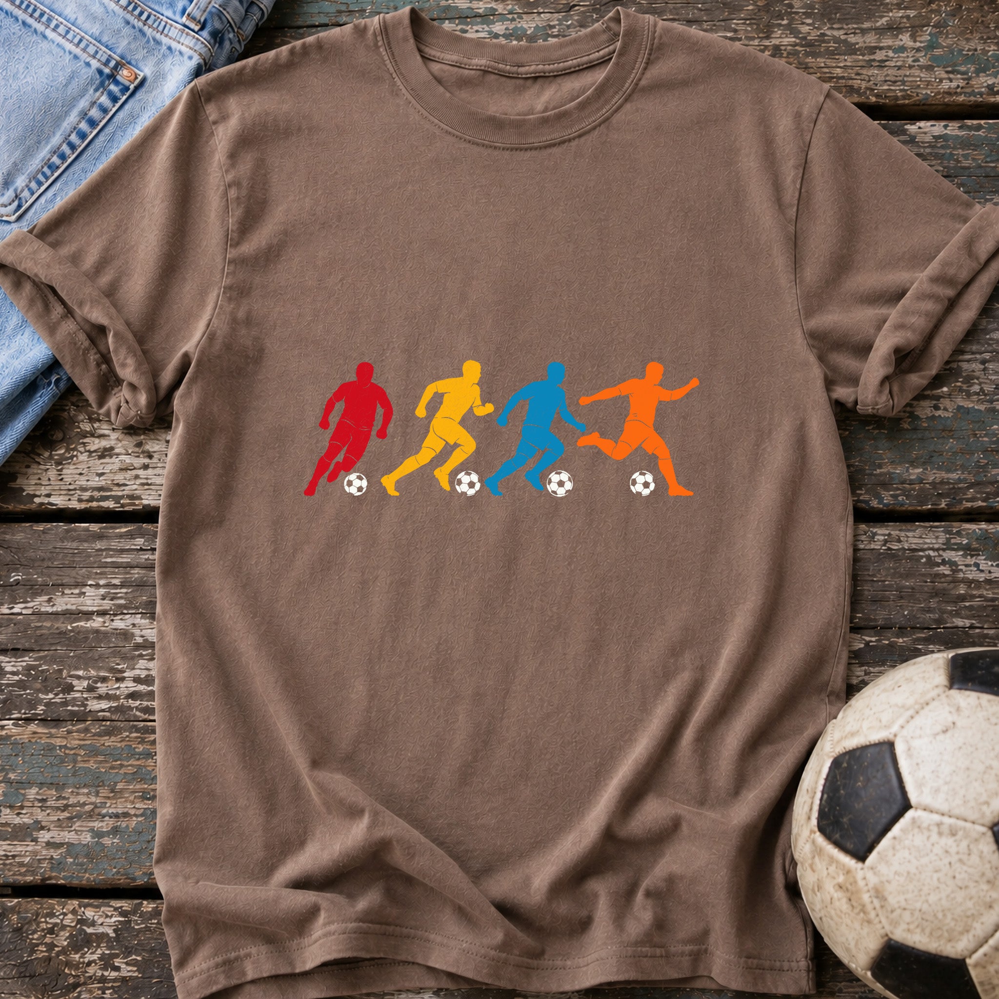 Soccer in Color T-Shirt
