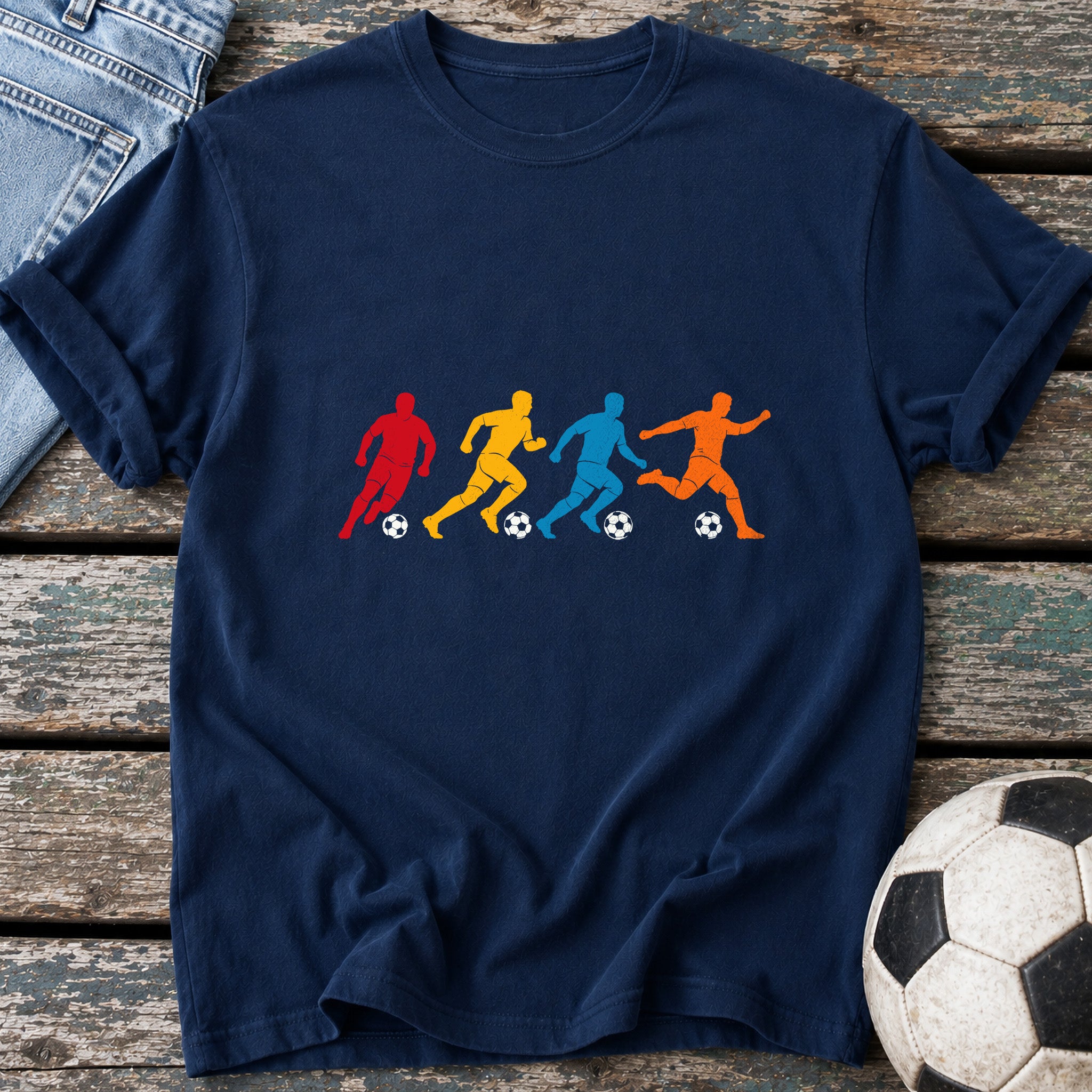 Soccer in Color T-Shirt