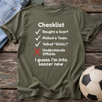 Soccer Checklist T-Shirt