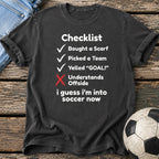 Soccer Checklist T-Shirt