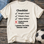 Soccer Checklist T-Shirt