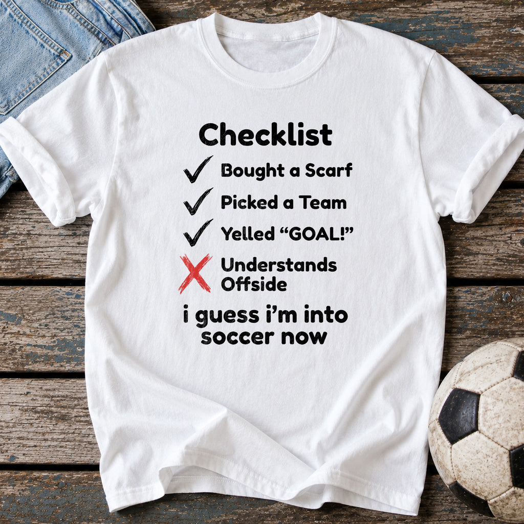 Soccer Checklist T-Shirt