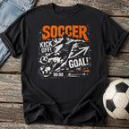 Soccer Kickoff Grunge T-Shirt