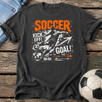 Soccer Kickoff Grunge T-Shirt