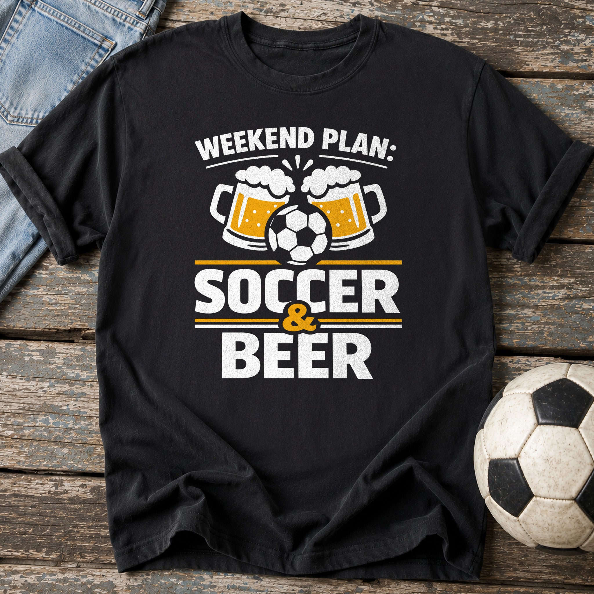 Soccer and Beer Weekend T-Shirt