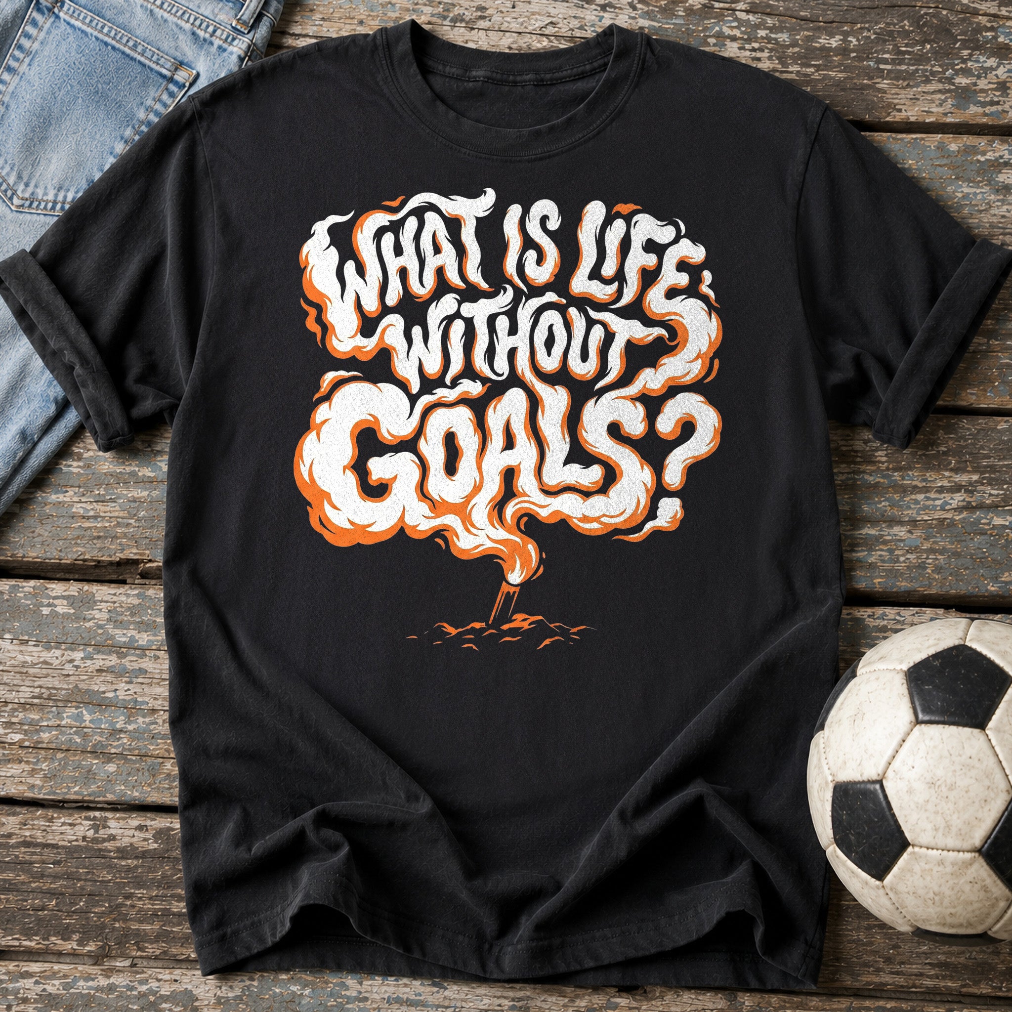 Life Without Goals Smoke T-Shirt