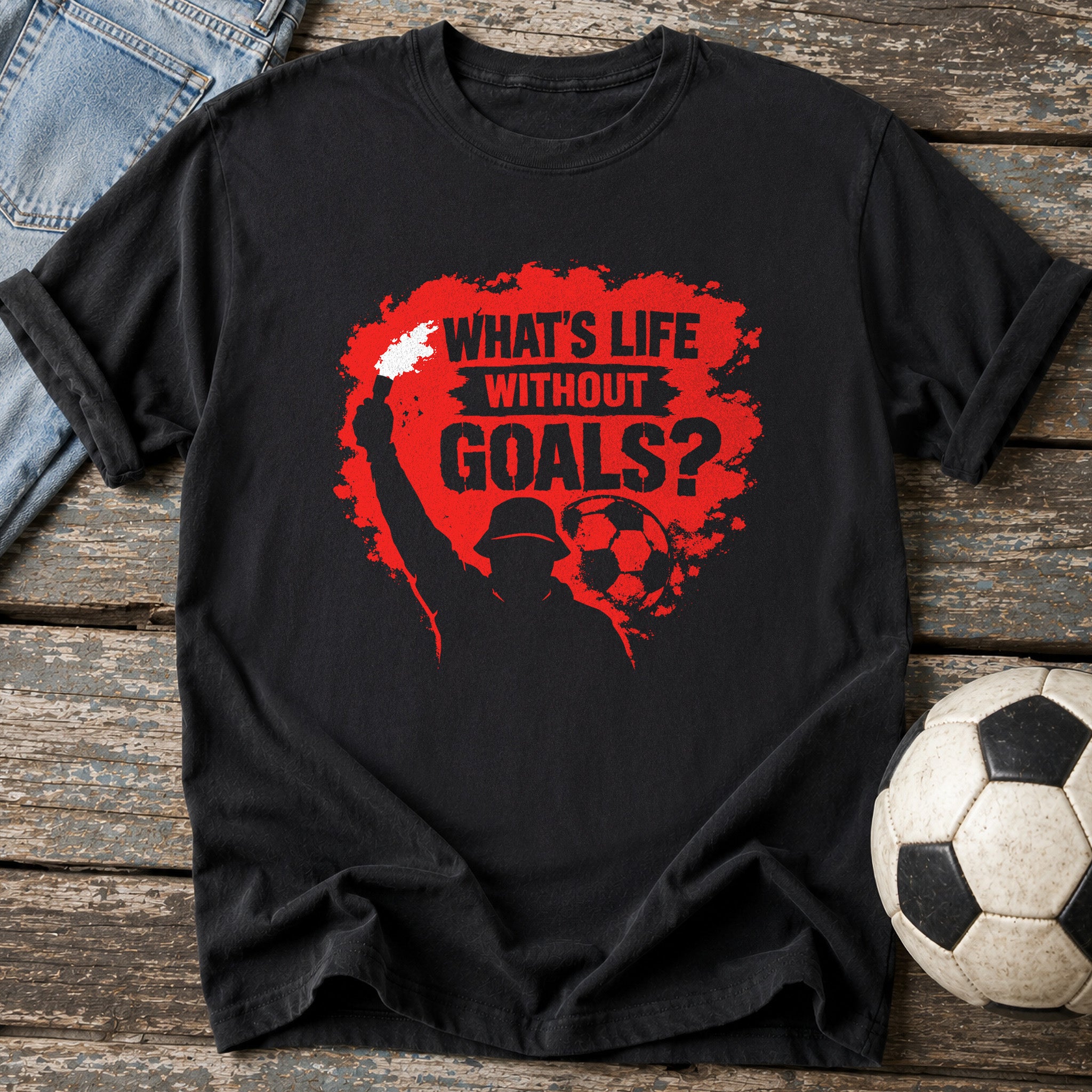 Life Without Goals Fan T-Shirt
