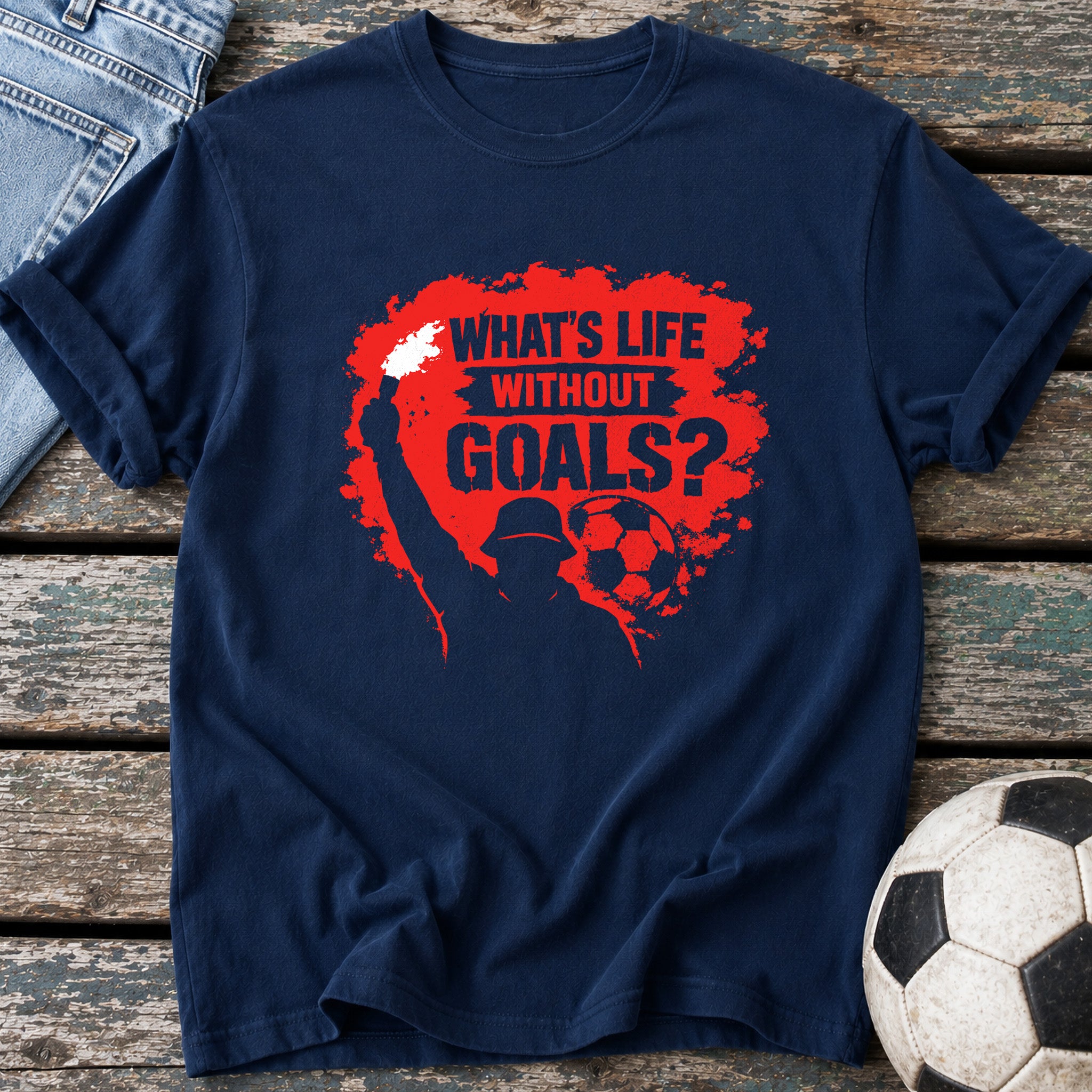 Life Without Goals Fan T-Shirt