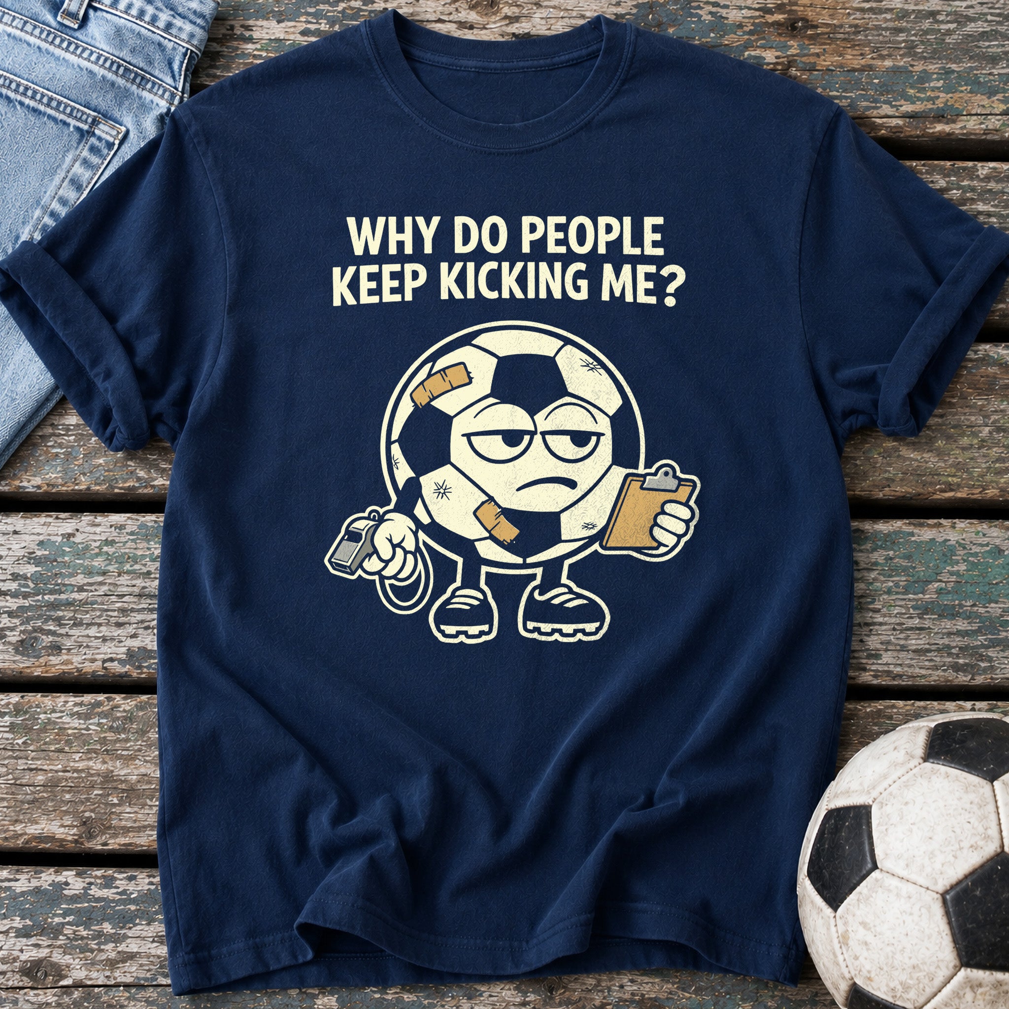 Why Keep Kicking Me T-Shirt