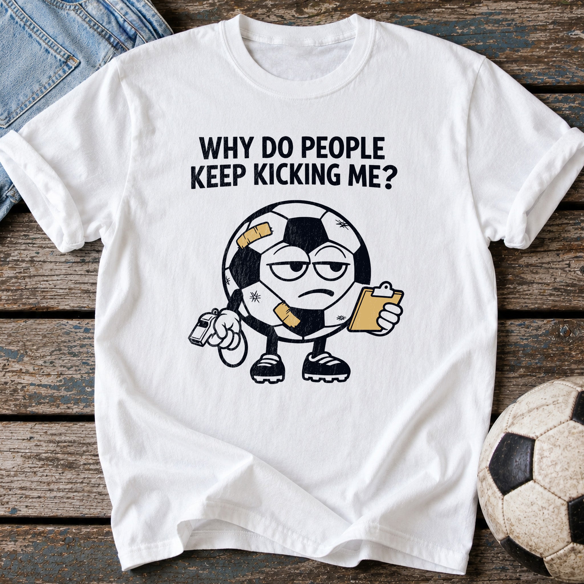 Why Keep Kicking Me T-Shirt